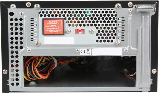 Alt view image 7 of 8 - Thermaltake Element Qi w 200W PSU Black SGCC Mini-ITX Tower Computer Case 220W Power Supply