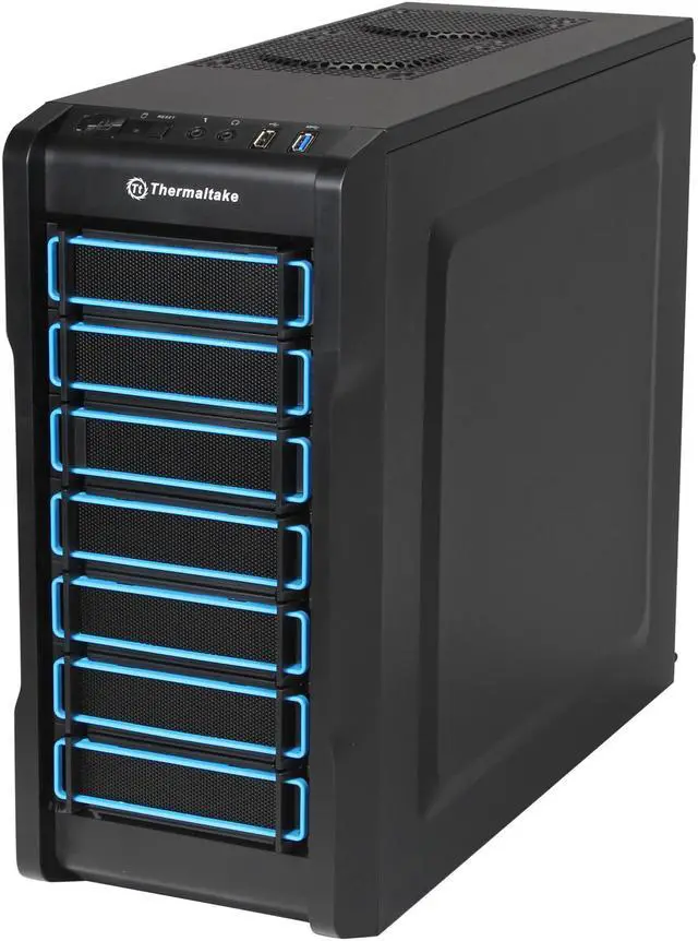 Alt view image 3 of 9 - Thermaltake Chaser A21 Black SECC ATX Mid Tower Computer Case