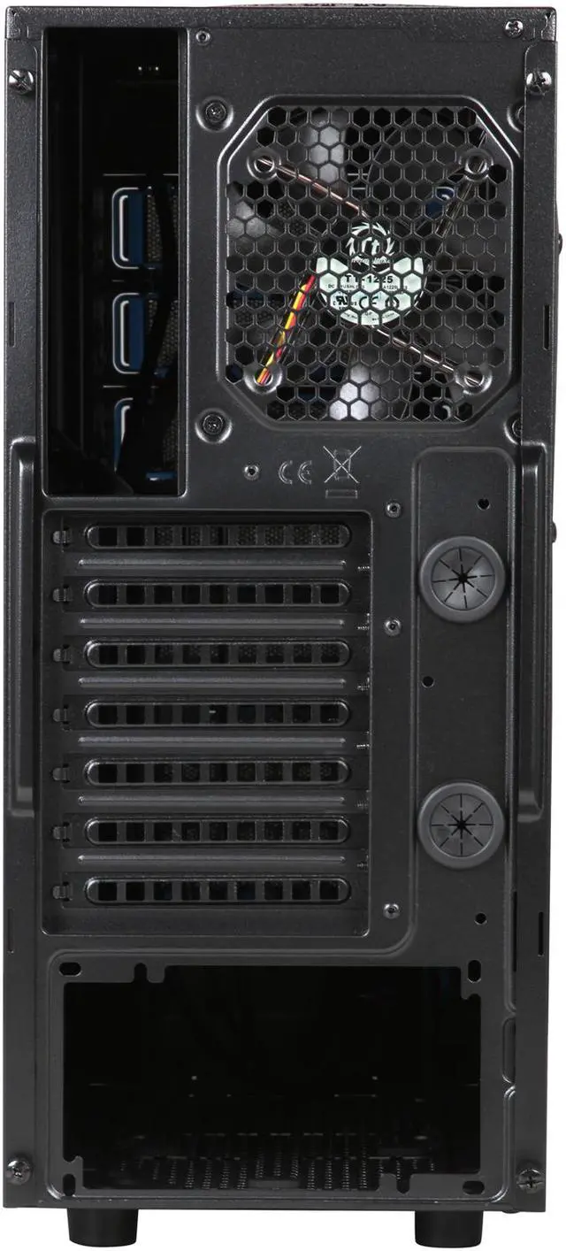 Alt view image 8 of 9 - Thermaltake Chaser A21 Black SECC ATX Mid Tower Computer Case