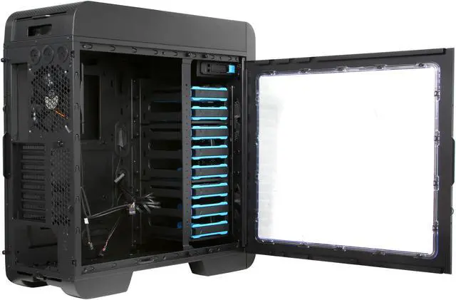 Alt view image 5 of 10 - Thermaltake Core V71 Extreme Full Tower Chassis, Compatible With Extreme Liquid Cooling Builds (CA-1B6-00F1WN-00)