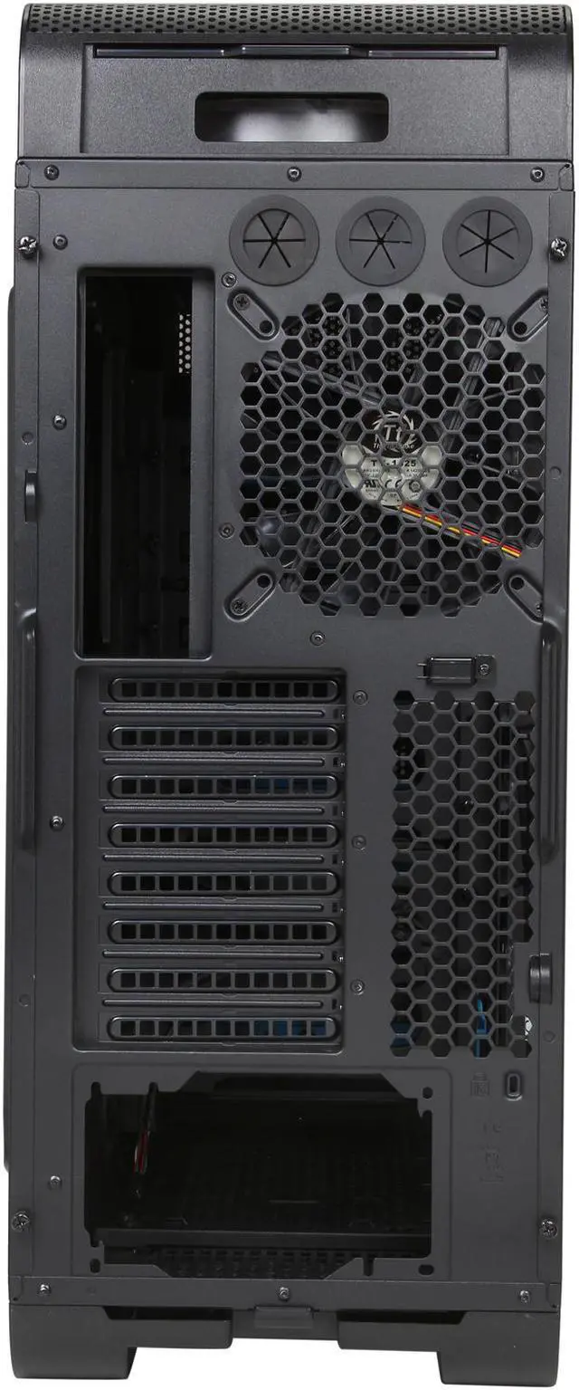 Alt view image 9 of 10 - Thermaltake Core V71 Extreme Full Tower Chassis, Compatible With Extreme Liquid Cooling Builds (CA-1B6-00F1WN-00)