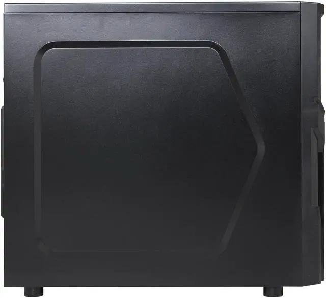 Alt view image 5 of 14 - Thermaltake Versa H21 Mid Tower Computer Case with USB 3.0 and All-Black Interior(CA-1B2-00M1NN-00)
