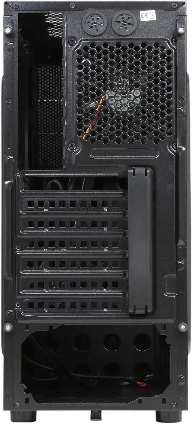 Alt view image 9 of 10 - Thermaltake Versa H21/Black/Win/SECC Black SPCC ATX Mid Tower Computer Case (CA-1B2-00M1WN-00)