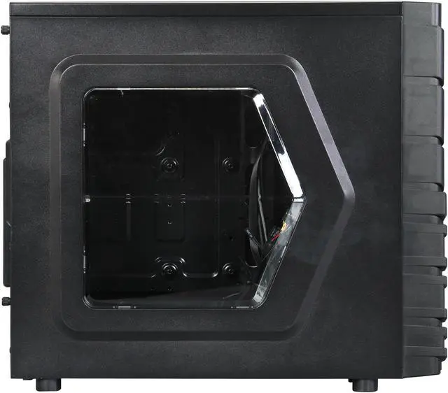 Alt view image 4 of 9 - Thermaltake Versa H23 Mid-Tower Case Mid Tower Computer Case with Windowed Side Panel and USB 3.0(CA-1B1-00M1WN-01)