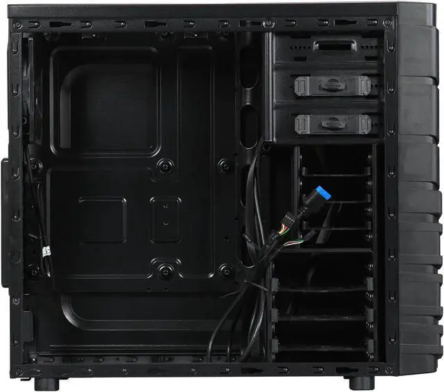 Alt view image 7 of 9 - Thermaltake Versa H23 Mid-Tower Case Mid Tower Computer Case with Windowed Side Panel and USB 3.0(CA-1B1-00M1WN-01)
