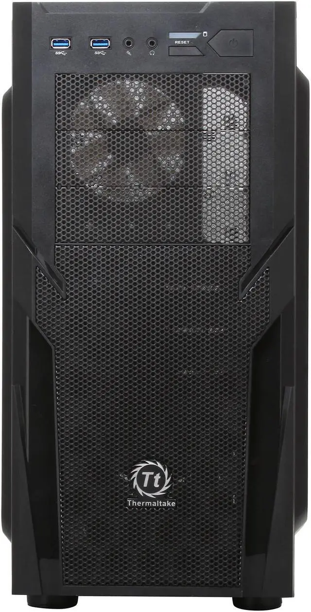 Alt view image 2 of 9 - Thermaltake Commander G41/Black/Win/SECC Black SPCC ATX Mid Tower Computer Case (CA-1B4-00M1WN-00)