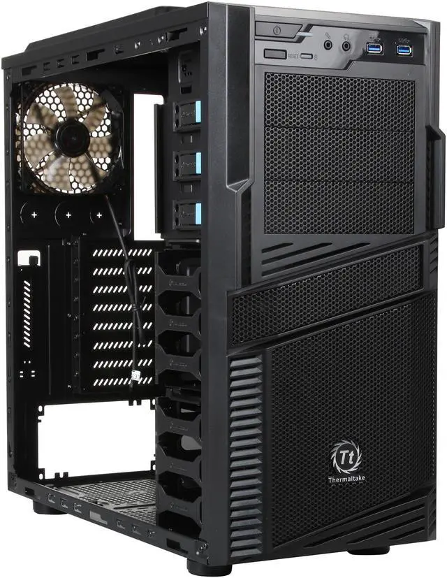 Alt view image 8 of 9 - Thermaltake Commander G42 Black ATX Mid Tower Gaming Computer Case (CA-1B5-00M1WN-00)
