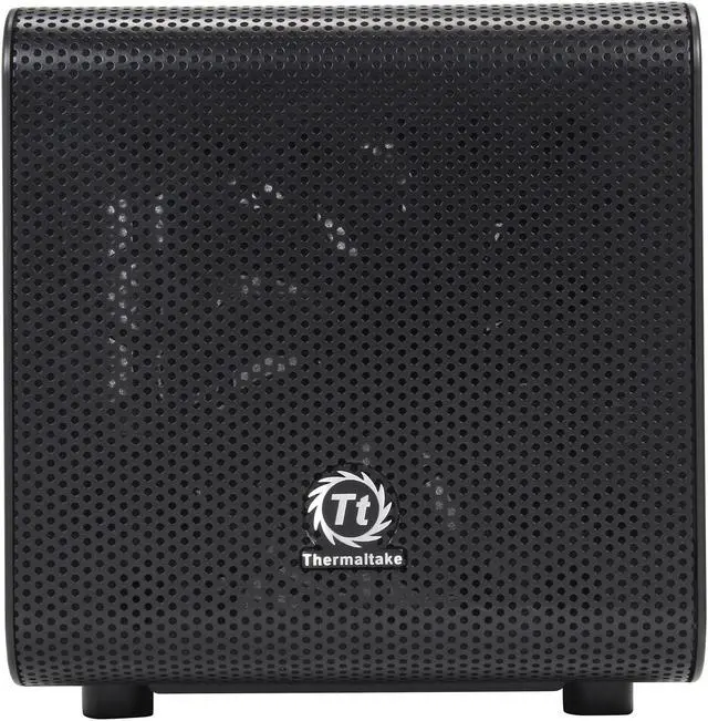 Alt view image 2 of 10 - Thermaltake Core V1 Extreme Mini ITX Cube Chassis, Compatible with Air and Liquid Cooling Builds (CA-1B8-00S1WN-00)