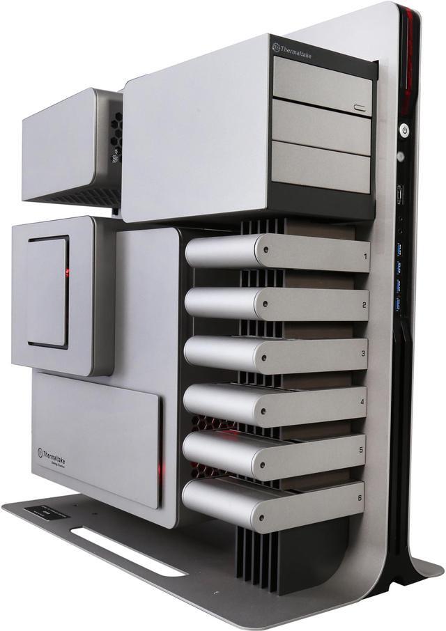 Main image of Thermaltake Level 10 Titanium Edition VL300A9N1N Aluminum USB 3.0 Black / Titanium ATX Gaming Full Tower Computer Case