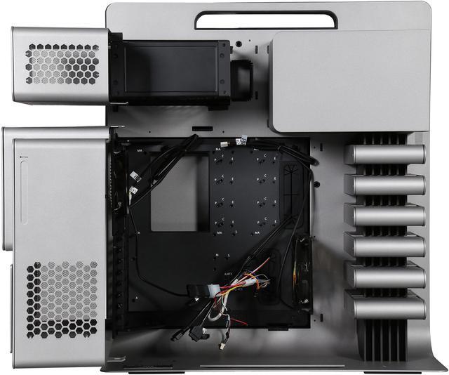Alt view image 5 of 8 - Thermaltake Level 10 Titanium Edition VL300A9N1N Aluminum USB 3.0 Black / Titanium ATX Gaming Full Tower Computer Case