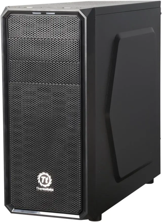 Alt view image 3 of 10 - Thermaltake Versa H25 CA-1C2-00M1NN-00 Black SPCC ATX Gaming Mid Tower Computer Case