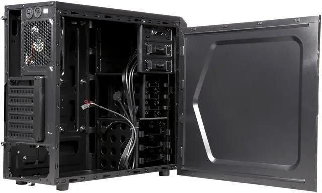 Alt view image 5 of 10 - Thermaltake Versa H25 CA-1C2-00M1NN-00 Black SPCC ATX Gaming Mid Tower Computer Case