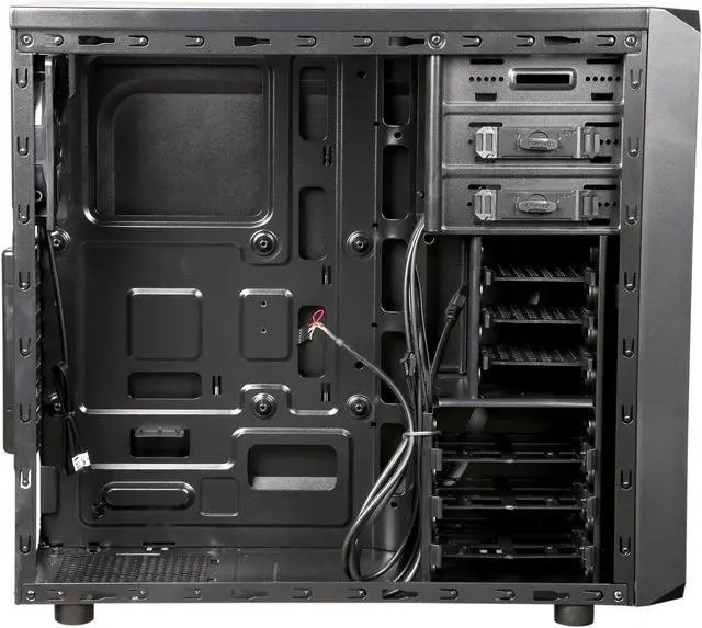 Alt view image 6 of 10 - Thermaltake Versa H25 CA-1C2-00M1NN-00 Black SPCC ATX Gaming Mid Tower Computer Case