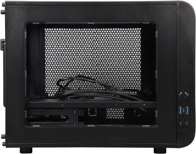 Alt view image 5 of 15 - Thermaltake Core V21 Black Extreme Micro ATX Cube Chassis CA-1D5-00S1WN-00