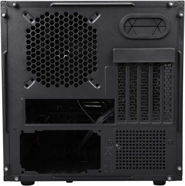 Alt view image 7 of 15 - Thermaltake Core V21 Black Extreme Micro ATX Cube Chassis CA-1D5-00S1WN-00