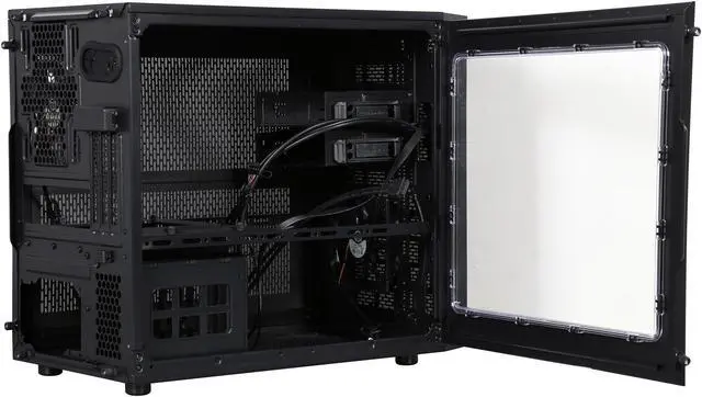 Alt view image 7 of 9 - Thermaltake Core X1 Black Mini ITX Stackable Tt LCS Certified Cube Chassis CA-1D6-00S1WN-00