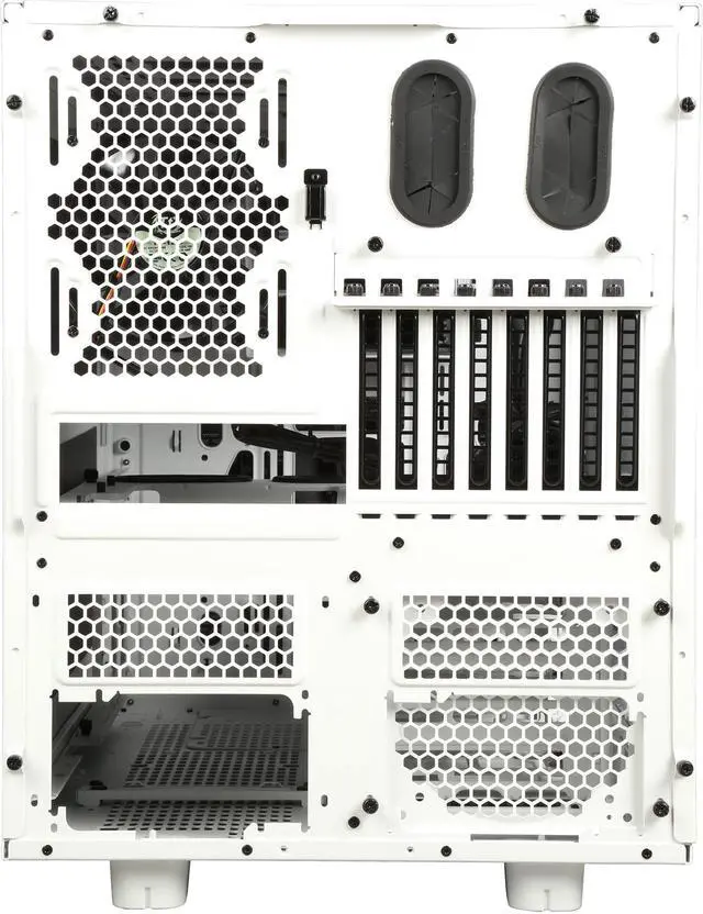 Alt view image 8 of 9 - Thermaltake Core X9 Snow Edition E-ATX Stackable Tt LCS Certified Cube Chassis CA-1D8-00F6WN-00