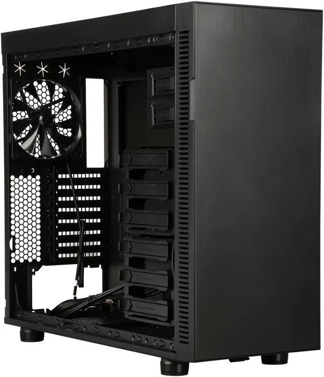 Alt view image 7 of 10 - Thermaltake Suppressor F51 E-ATX Mid Tower Tt LCS Certified Gaming Silent Computer Case CA-1E1-00M1NN-00