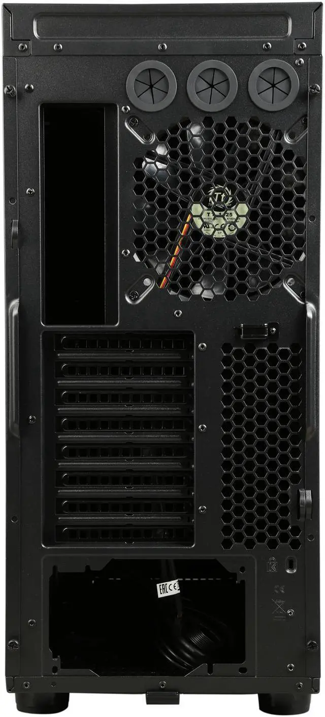 Alt view image 9 of 10 - Thermaltake Suppressor F51 E-ATX Mid Tower Tt LCS Certified Gaming Silent Computer Case CA-1E1-00M1NN-00