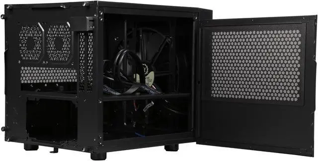 Alt view image 5 of 9 - Thermaltake Suppressor F1 CA-1E6-00S1WN-00 Black SPCC Mini-ITX Computer Case