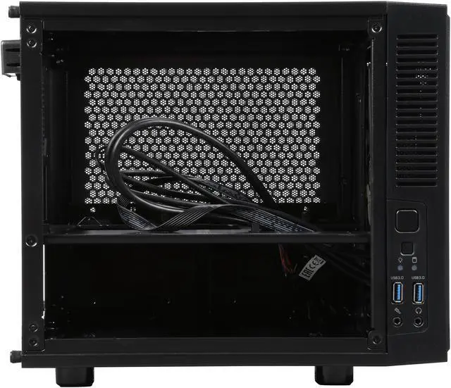 Alt view image 6 of 9 - Thermaltake Suppressor F1 CA-1E6-00S1WN-00 Black SPCC Mini-ITX Computer Case