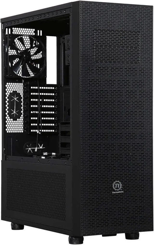 Alt view image 8 of 9 - Thermaltake Core X71 Black ATX Gaming Full Tower Tt LCS Certified Gaming Computer Case CA-1F8-00M1WN-00