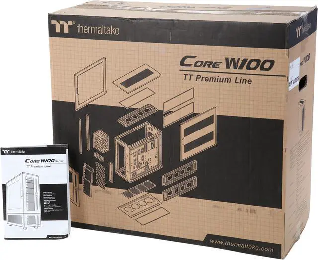 Alt view image 11 of 11 - Thermaltake Core W100 Black Extreme Cooling XL-ATX Fully Modular/Dismantle Stackable Tt LCS Certified Super Tower Chassis CA-1F2-00F1WN-00