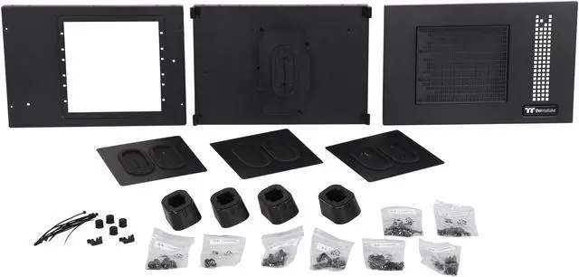 Alt view image 5 of 6 - Thermaltake Core P100 Black Extended Cooling Fully Modular/Dismantle Stackable Tt LCS Certified Pedestal CA-1F1-00D1NN-00