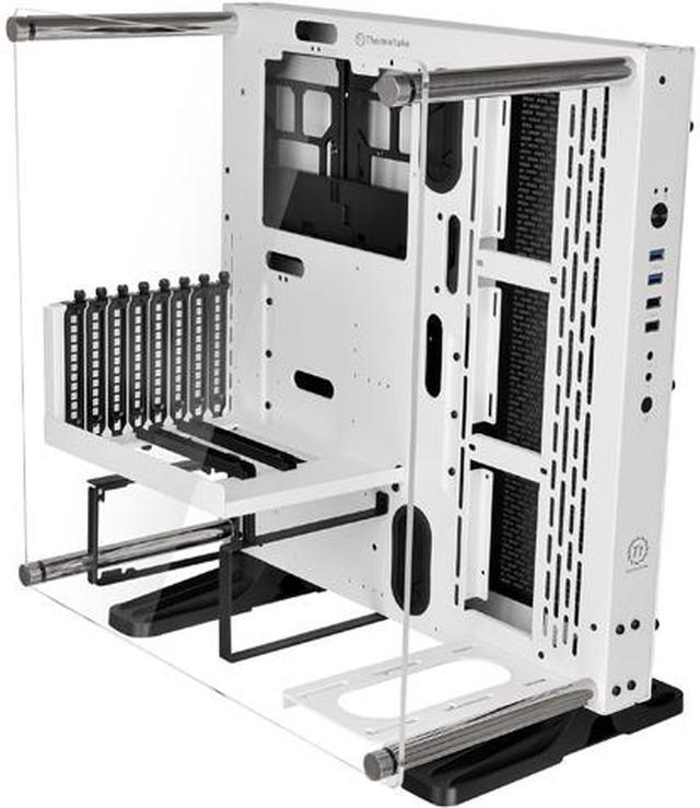 Main image of Thermaltake Core P3 Snow ATX Open Frame Panoramic Viewing Tt LCS Certified Gaming Computer Case with Riser Cable CA-1G4-00M6WN-00