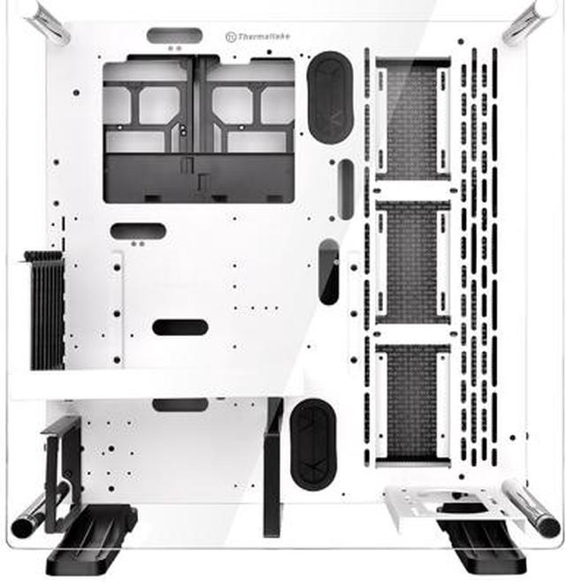 Alt view image 3 of 10 - Thermaltake Core P3 Snow ATX Open Frame Panoramic Viewing Tt LCS Certified Gaming Computer Case with Riser Cable CA-1G4-00M6WN-00