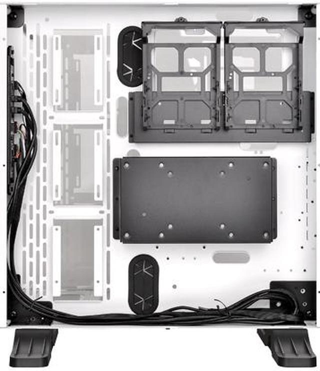 Alt view image 7 of 10 - Thermaltake Core P3 Snow ATX Open Frame Panoramic Viewing Tt LCS Certified Gaming Computer Case with Riser Cable CA-1G4-00M6WN-00