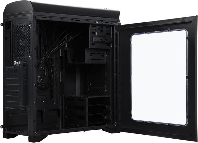 Alt view image 7 of 9 - Thermaltake Versa N26 Black SPCC ATX Gaming Mid Tower Computer Case CA-1G3-00M1WN-00