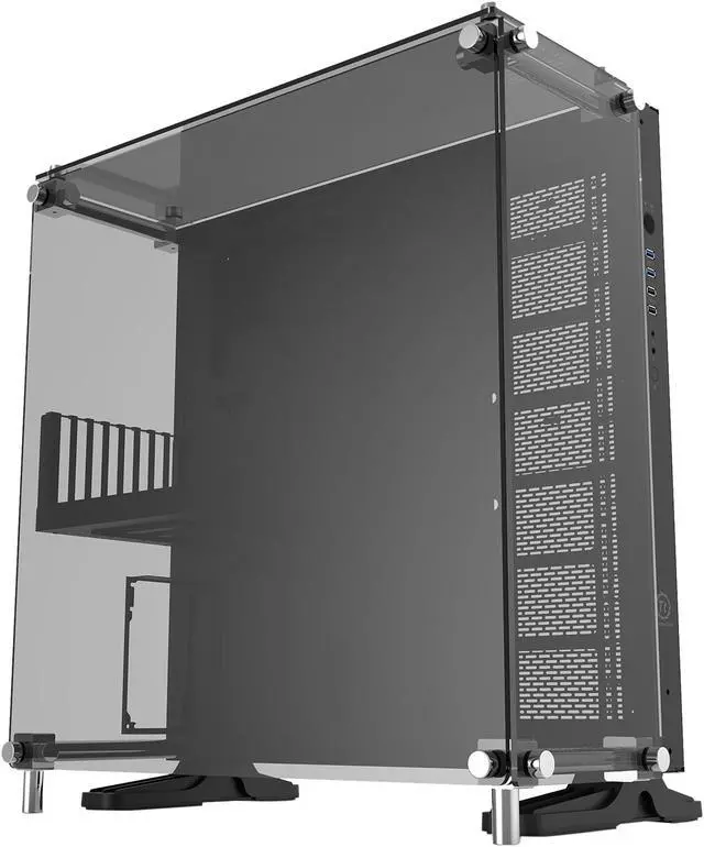 Main image of Thermaltake Core P5 Black Tempered Glass Edition ATX Open Frame Panoramic Viewing Tt LCS Certified Gaming Computer Case CA-1E7-00M1WN-03