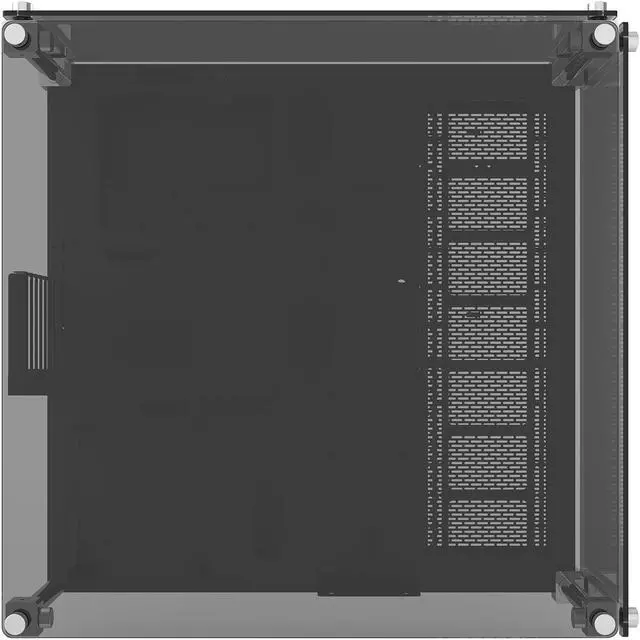 Alt view image 3 of 10 - Thermaltake Core P5 Black Tempered Glass Edition ATX Open Frame Panoramic Viewing Tt LCS Certified Gaming Computer Case CA-1E7-00M1WN-03
