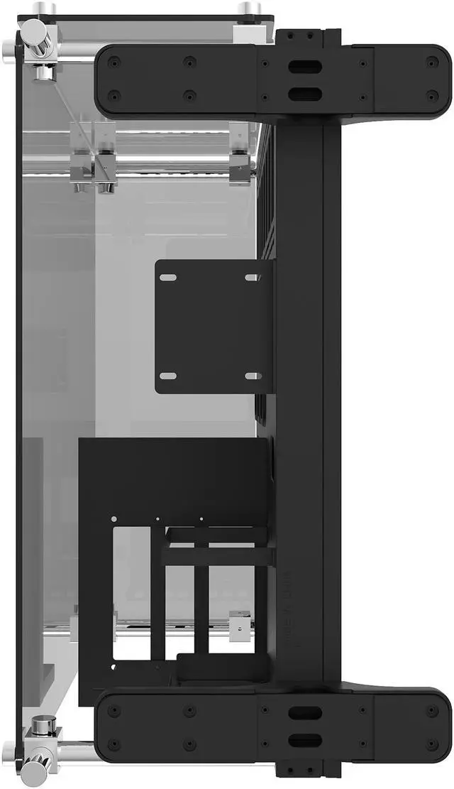 Alt view image 9 of 10 - Thermaltake Core P5 Black Tempered Glass Edition ATX Open Frame Panoramic Viewing Tt LCS Certified Gaming Computer Case CA-1E7-00M1WN-03