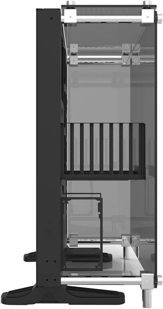 Alt view image 7 of 10 - Thermaltake Core P5 Black Tempered Glass Edition ATX Open Frame Panoramic Viewing Tt LCS Certified Gaming Computer Case CA-1E7-00M1WN-03