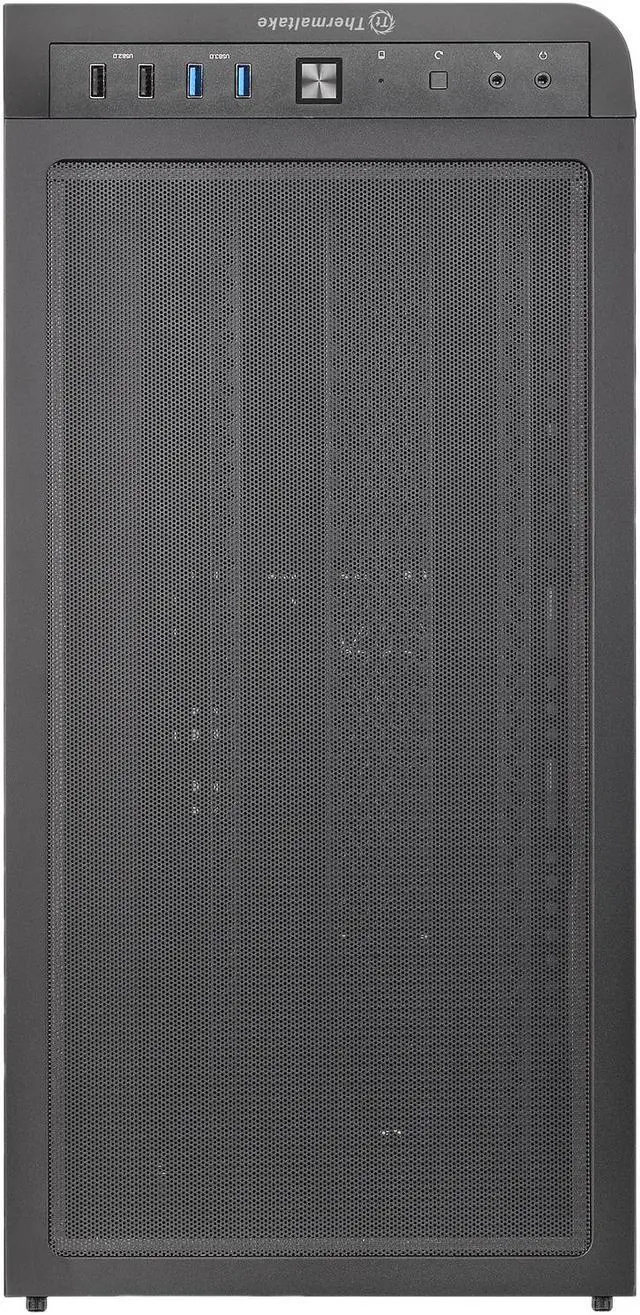 Alt view image 9 of 19 - Thermaltake View 31 Dual Tempered Glass ATX Tt LCS Certified Black Gaming Mid Tower Computer Case CA-1H8-00M1WN-00