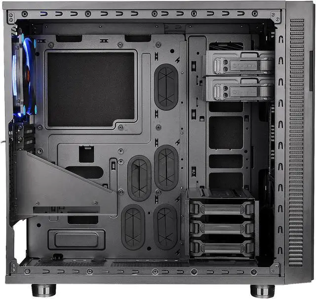 Alt view image 4 of 12 - Thermaltake Suppressor F31 Tempered Glass Edition ATX Mid Tower Tt LCS Certified Gaming Silent Computer Case CA-1E3-00M1WN-03