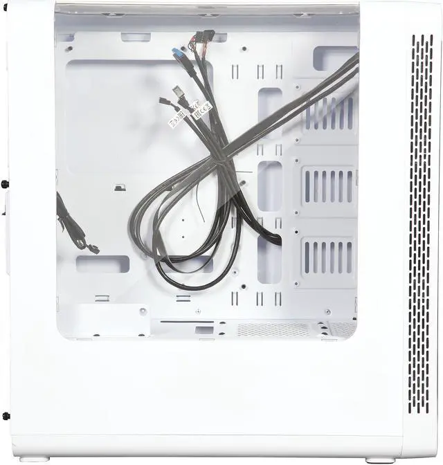 Alt view image 5 of 9 - Thermaltake View 27 Snow ATX Gull Wing Window Tt LCS Certified Gaming Mid Tower Computer Case with 4 x 120mm White Riing Fan CA-1G7-00M6WN-WT