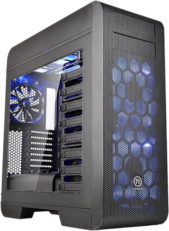 Main image of Thermaltake Core V71 Power Cover Edition Black E-ATX Full Tower Tt LCS Certified Gaming Computer Case CA-1B6-00F1WN-03