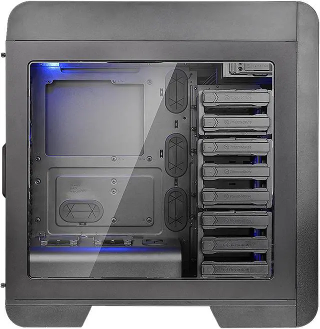 Alt view image 5 of 11 - Thermaltake Core V71 Power Cover Edition Black E-ATX Full Tower Tt LCS Certified Gaming Computer Case CA-1B6-00F1WN-03