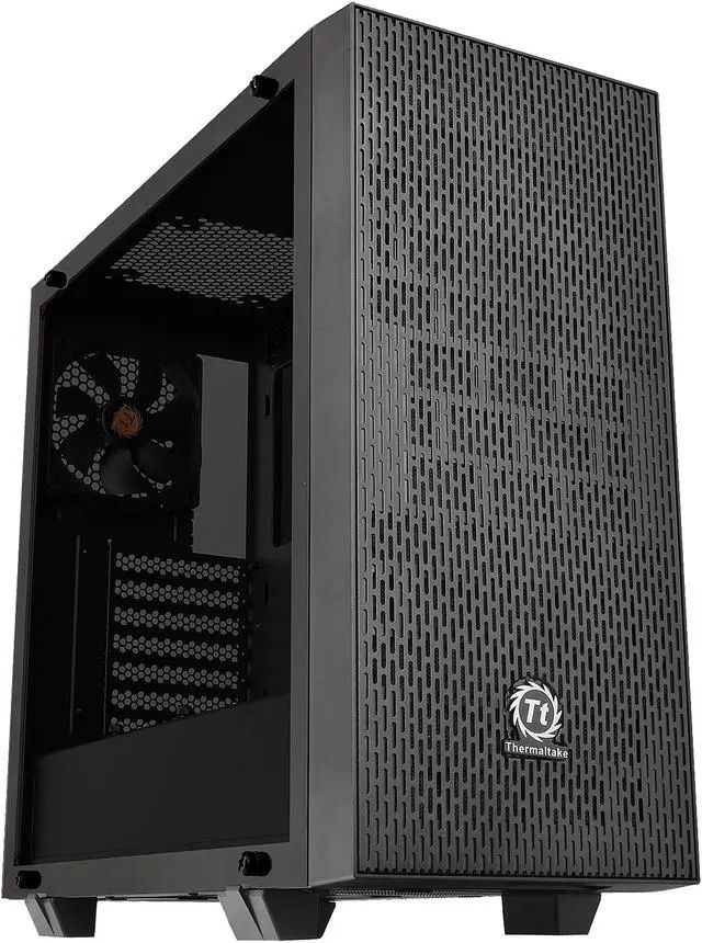 Main image of Thermaltake Core G21 Dual 4mm Tempered Two-Toned Glass Power Cover ATX Black Gaming Computer Case CA-1I4-00M1WN-00