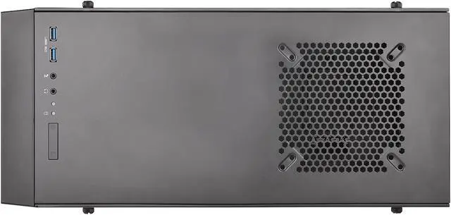 Alt view image 6 of 8 - Thermaltake Core G21 Dual 4mm Tempered Two-Toned Glass Power Cover ATX Black Gaming Computer Case CA-1I4-00M1WN-00