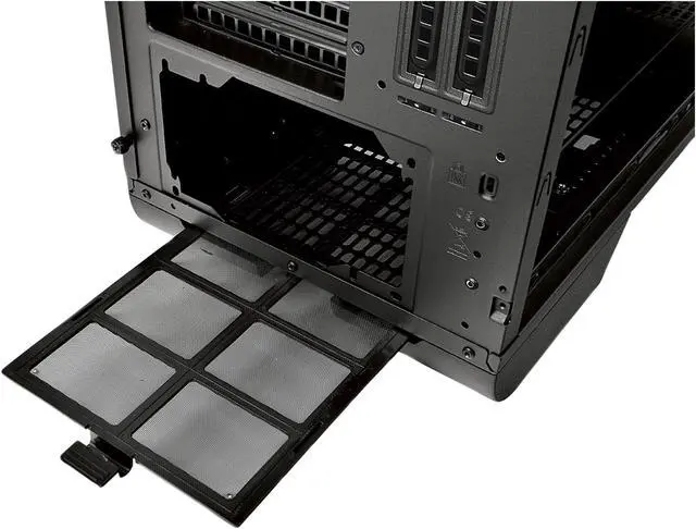 Alt view image 11 of 17 - Thermaltake Core V71 Tempered Glass Black E-ATX Full Tower Tt LCS Certified Gaming Computer Case CA-1B6-00F1WN-04