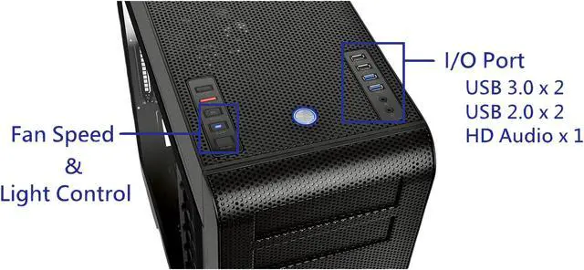 Alt view image 15 of 17 - Thermaltake Core V71 Tempered Glass Black E-ATX Full Tower Tt LCS Certified Gaming Computer Case CA-1B6-00F1WN-04