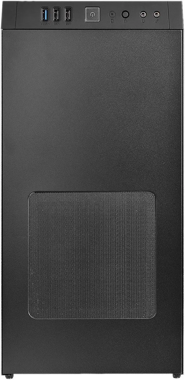 Alt view image 4 of 16 - Thermaltake Versa H17  Black SPCC Micro ATX Gaming Computer Case CA-1J1-00S1NN-00
