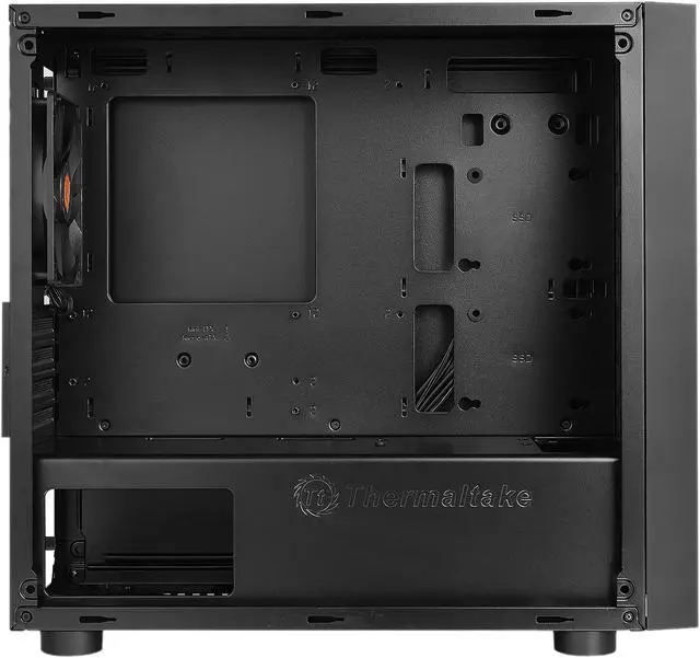 Alt view image 7 of 16 - Thermaltake Versa H17  Black SPCC Micro ATX Gaming Computer Case CA-1J1-00S1NN-00