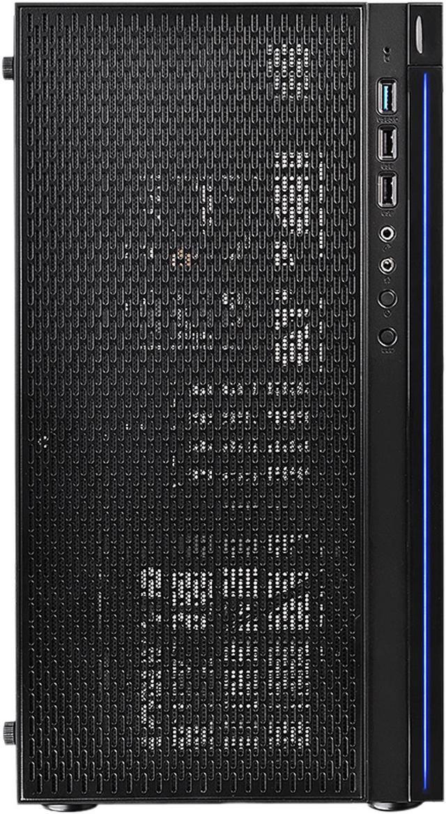 Alt view image 11 of 13 - Thermaltake Versa H18 Tempered Glass Black SPCC Micro ATX Gaming Computer Case CA-1J4-00S1WN-01
