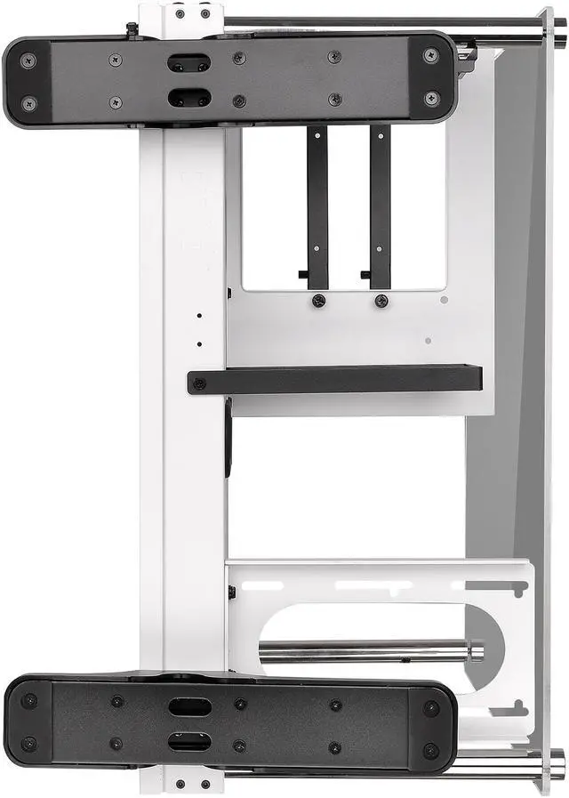 Alt view image 9 of 19 - Thermaltake Core P3 TG Snow ATX Open Frame Panoramic Viewing Tt LCS Certified Gaming Computer Case CA-1G4-00M6WN-05