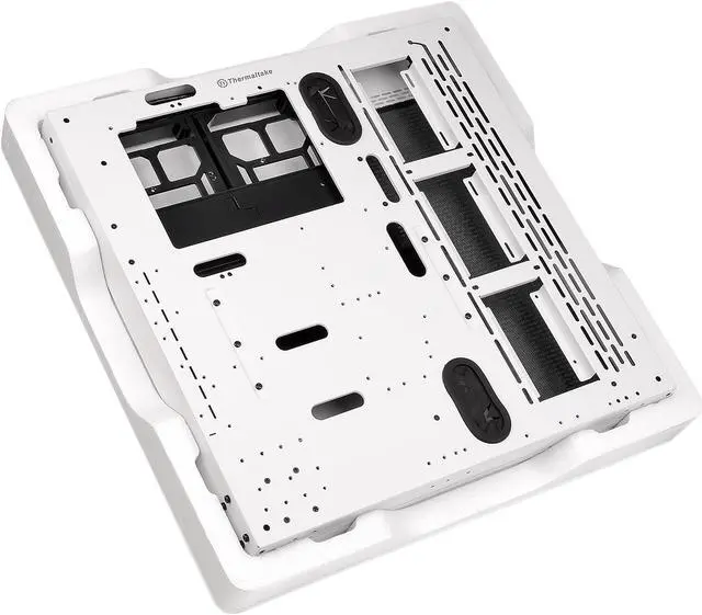 Alt view image 12 of 19 - Thermaltake Core P3 TG Snow ATX Open Frame Panoramic Viewing Tt LCS Certified Gaming Computer Case CA-1G4-00M6WN-05